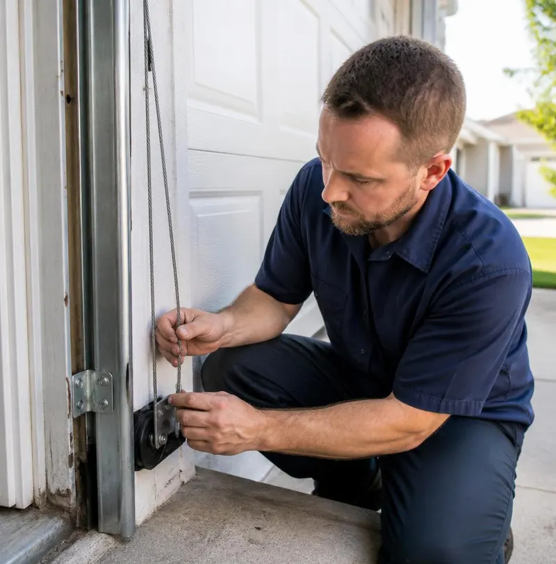 Off Track Door Repair in Sorrento